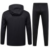 Chaqueta De Entrenamiento Con Capucha AC Milan 2025-26 Negra - Hombre